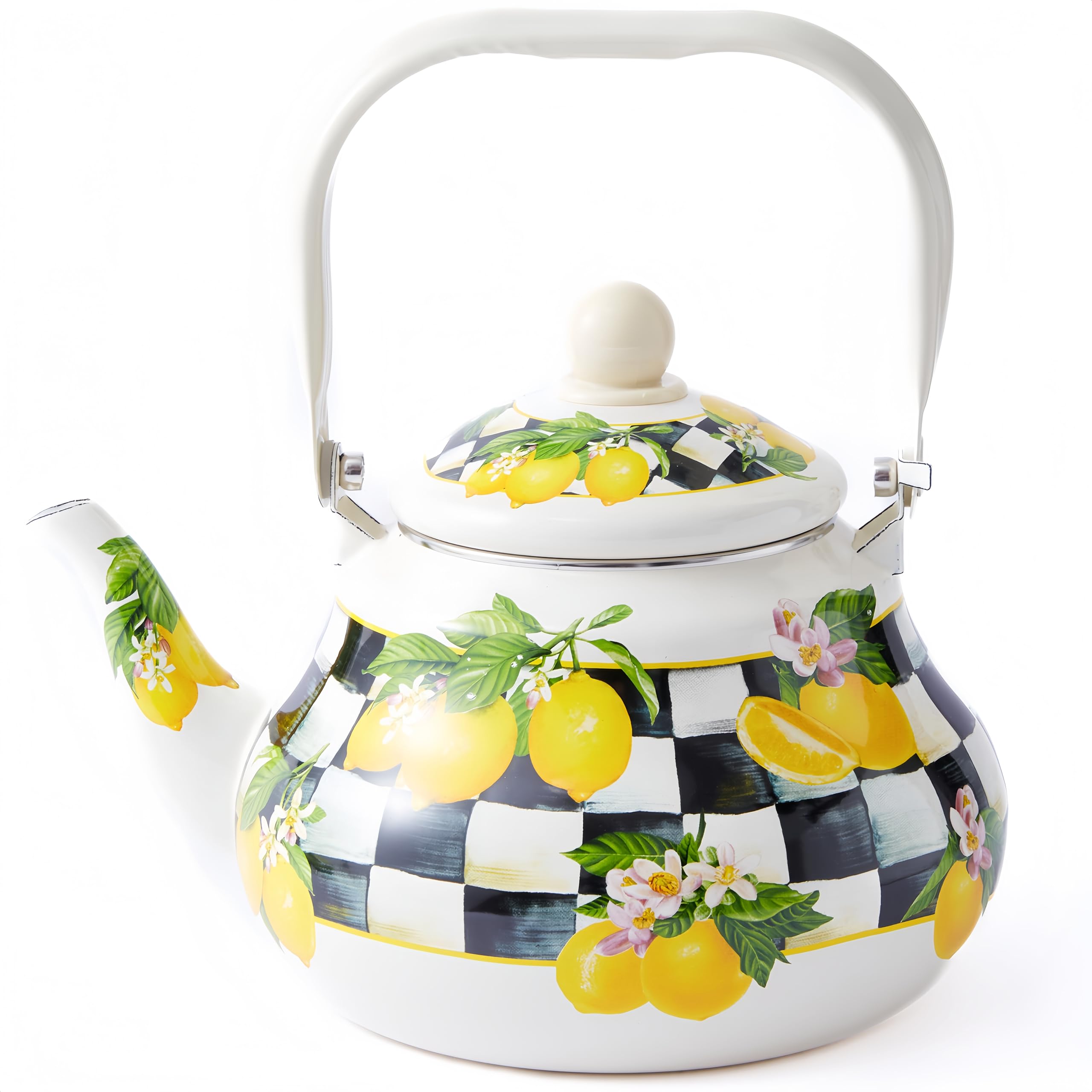 Xylarnoveth Checkered Tea Kettle - tea kettles | Mubboo