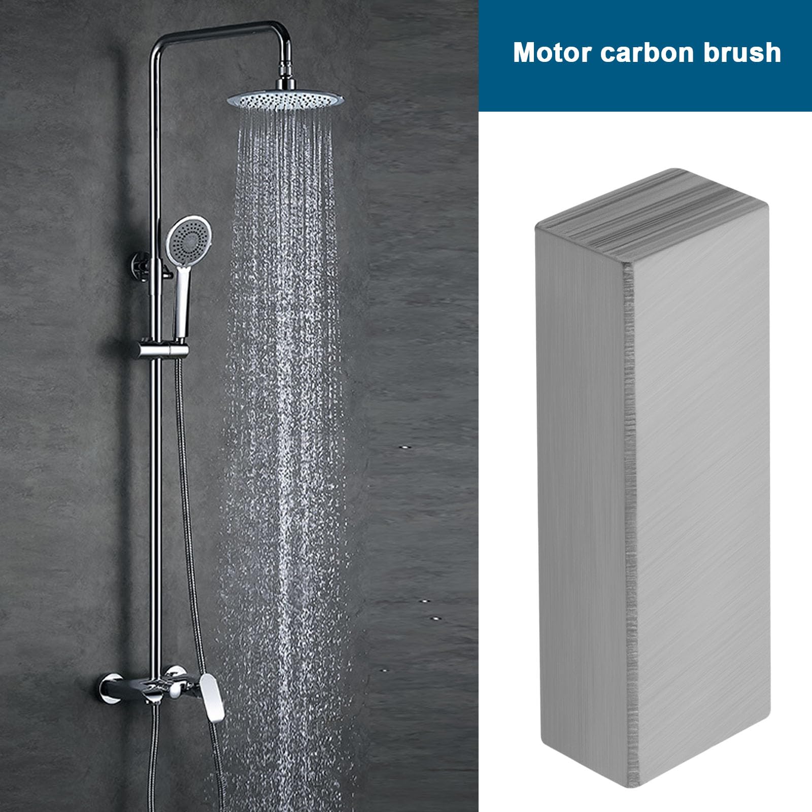 VGOL 2 works Thermostatic Shower Motor Tool Carbon Brushes Compatible with Mira Event XS Elite 2 Elite ST Compatible with NewTeam 1000XT 1000XM 25x9x6mm - Image 3