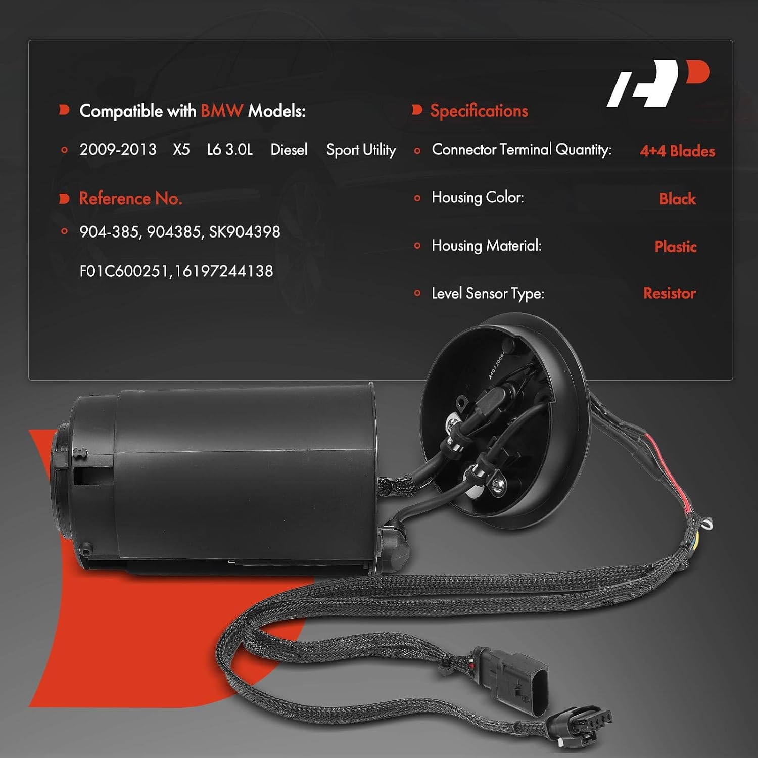 A-Premium Diesel Exhaust Fluid Heater Compatible with BMW xDrive35d X5 2009 2010 2011 2012 2013 L6 3.0L