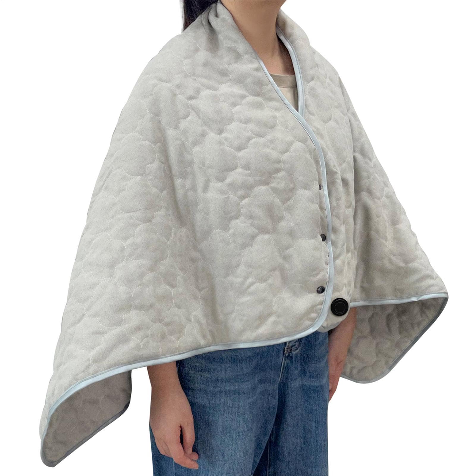 Châle de couverture chauffante pour des soirées cocooning confortables au salon