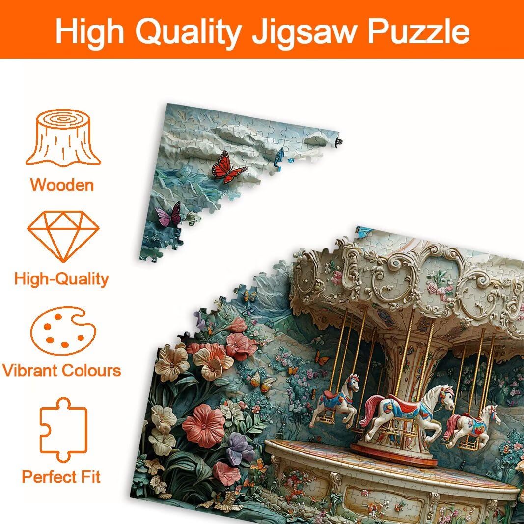Puzzle Infancia, Puzzle 2000 Piezas, Rompecabezas para Regalo Mujer -8250