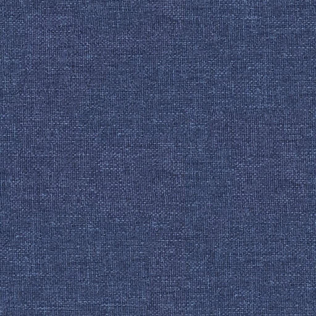 Genérico Silla Mecedora de Tela Azul, Mecedoras Azul,341257