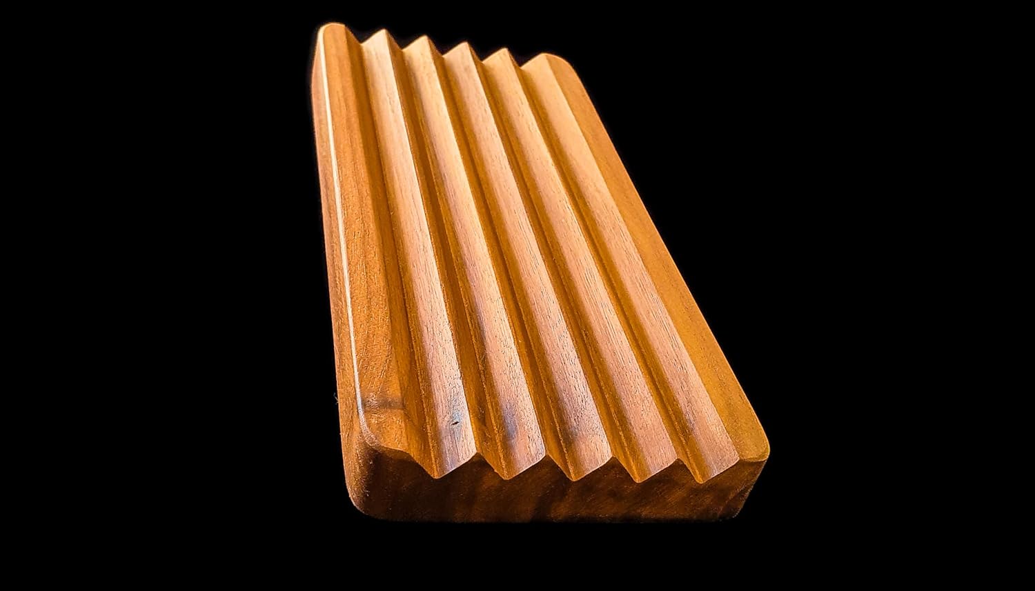Walnut Pen Tray for Desk, Pencil Holder Wooden, Pens and Accessories Tray for Office Decor, Gifting for Colleagues, Father and Brothers, Gift for Him, Office Gift. (Walnut)