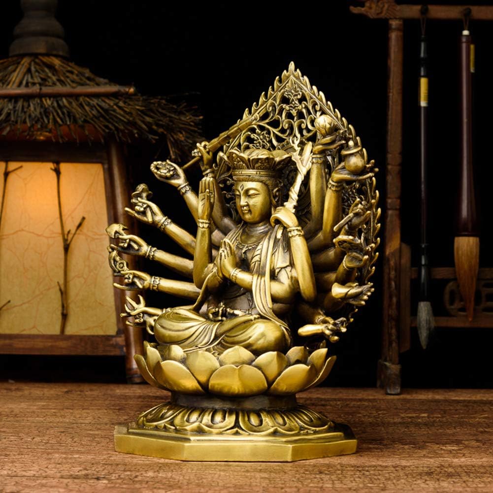 高57cm 井波彫刻 仏教工芸品 楠材 仏師で仕上品 護法善神