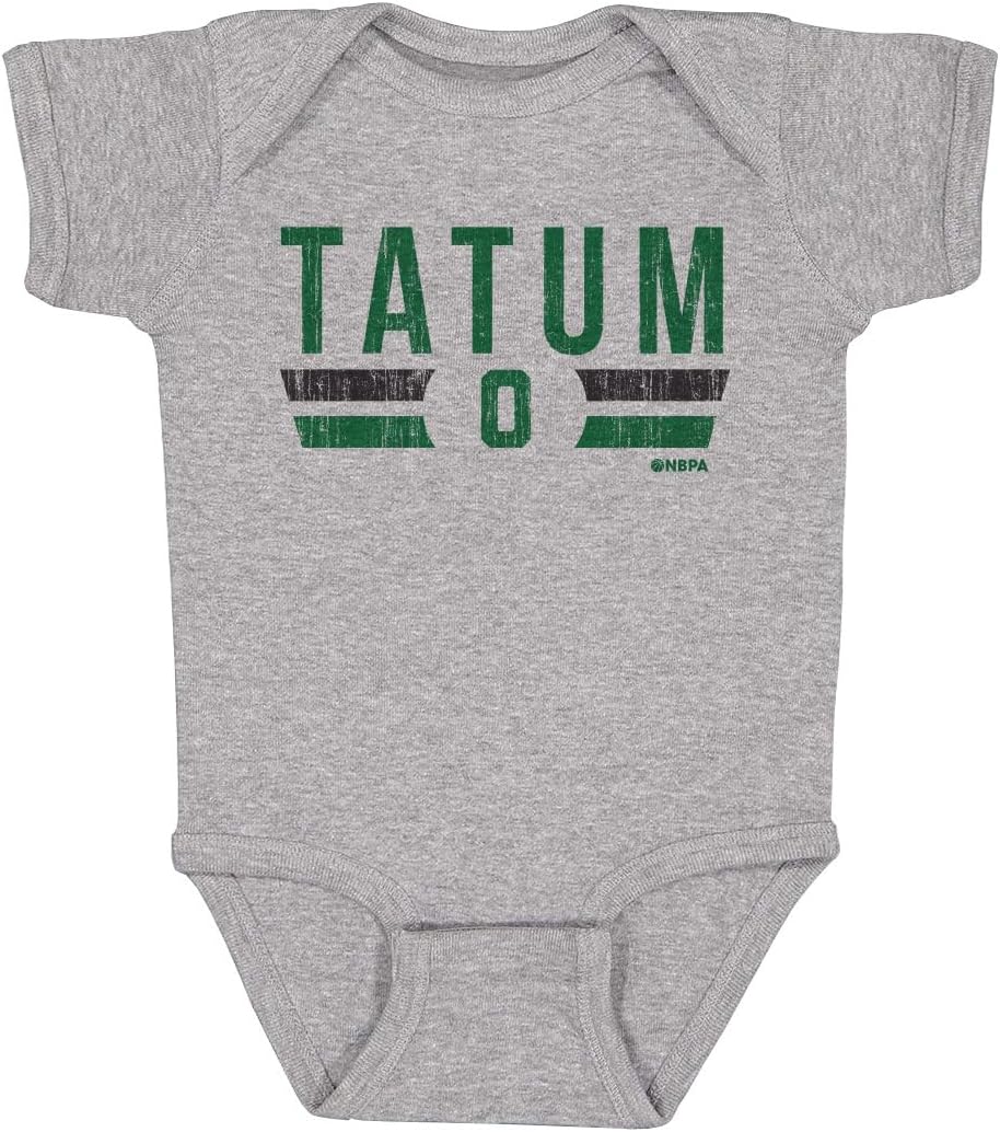 500 LEVEL Jayson Tatum One-Piece Infant Bodysuit - Jayson Tatum Boston Font G