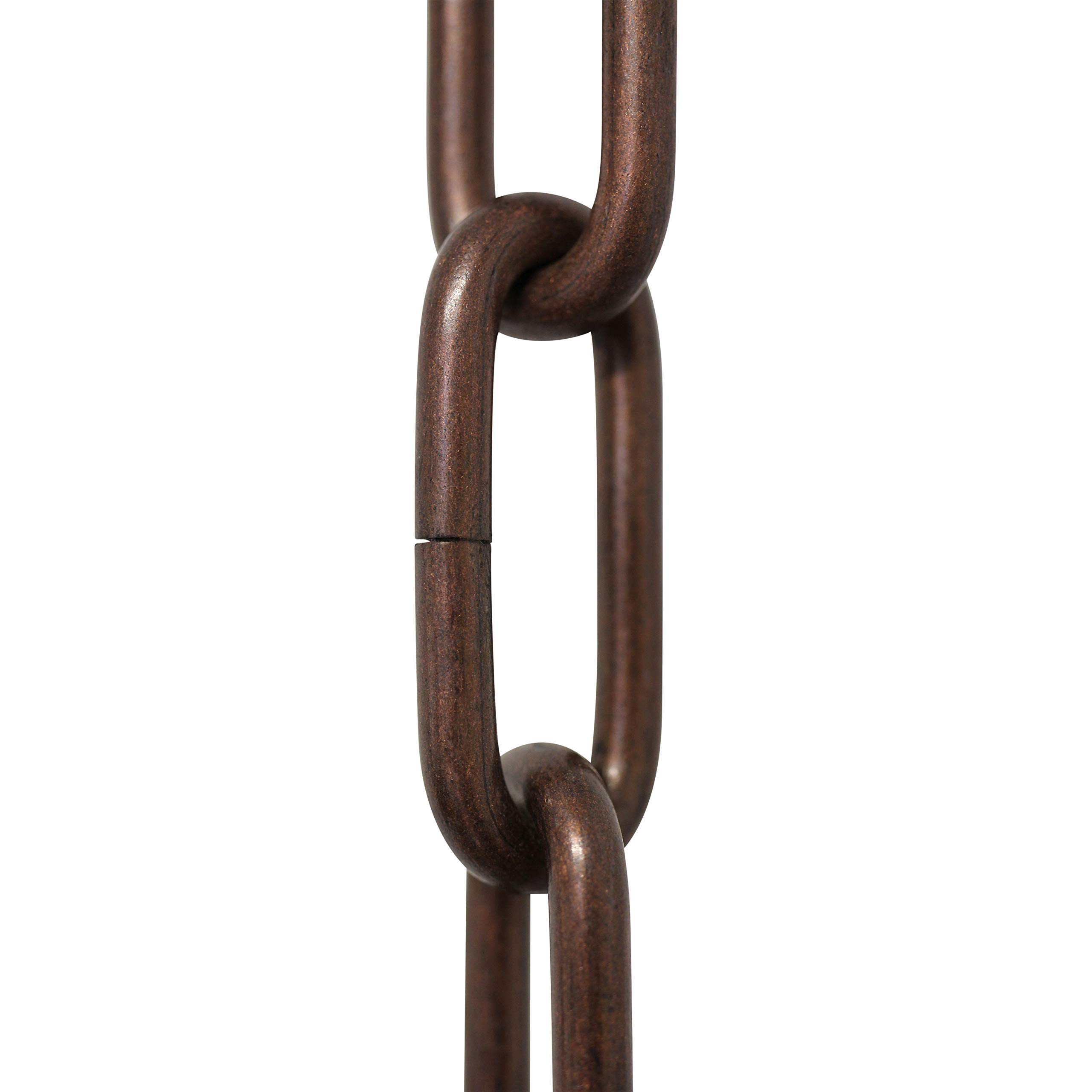 RCH Hardware CH-S59-496-AC-3 Steel Fixture Chain, Antique Copper (3FT)