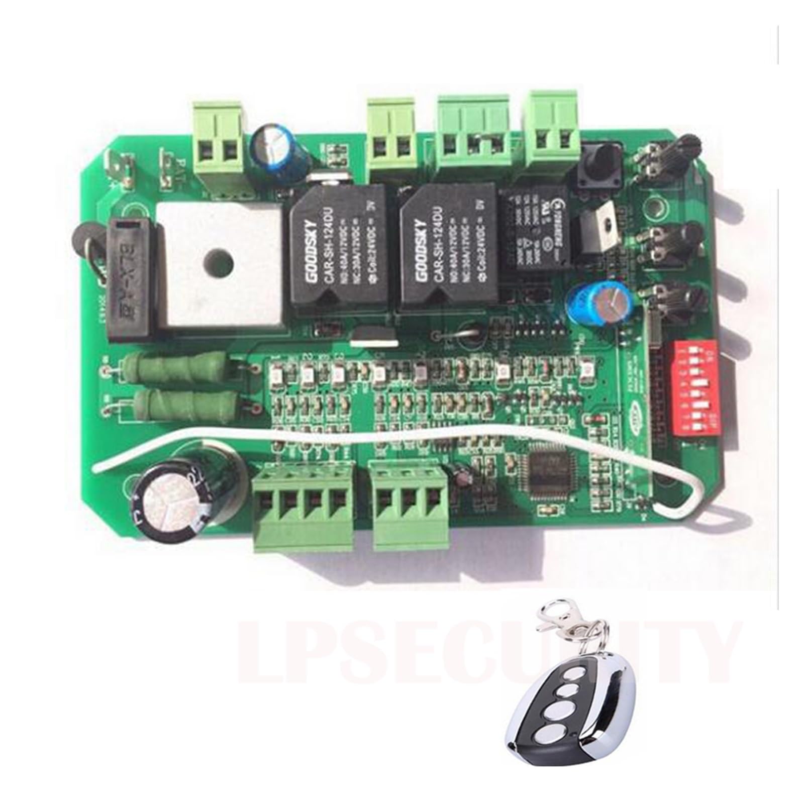 Elektrischer TüRöFfner, Toröffner-Steuereinheit-Motherboard-Motor-Controller-Platinenkarte For Schiebetor-Motoröffner(5 remote controls)