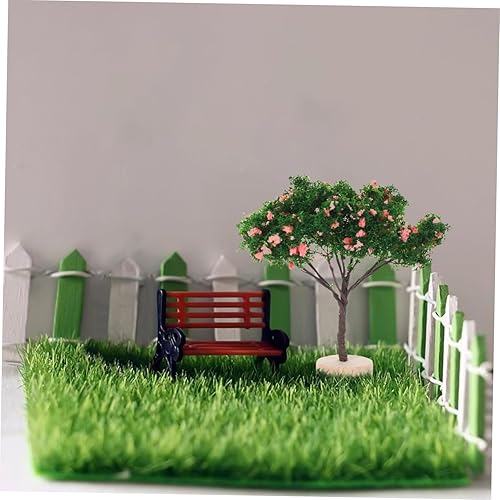 Miniatura 4 de ibasenice Árbol bonsái artificial, 2 piezas, modelos de plantas de cedro japonés, planta bonsái, plantas artificiales, plantas artificiales,