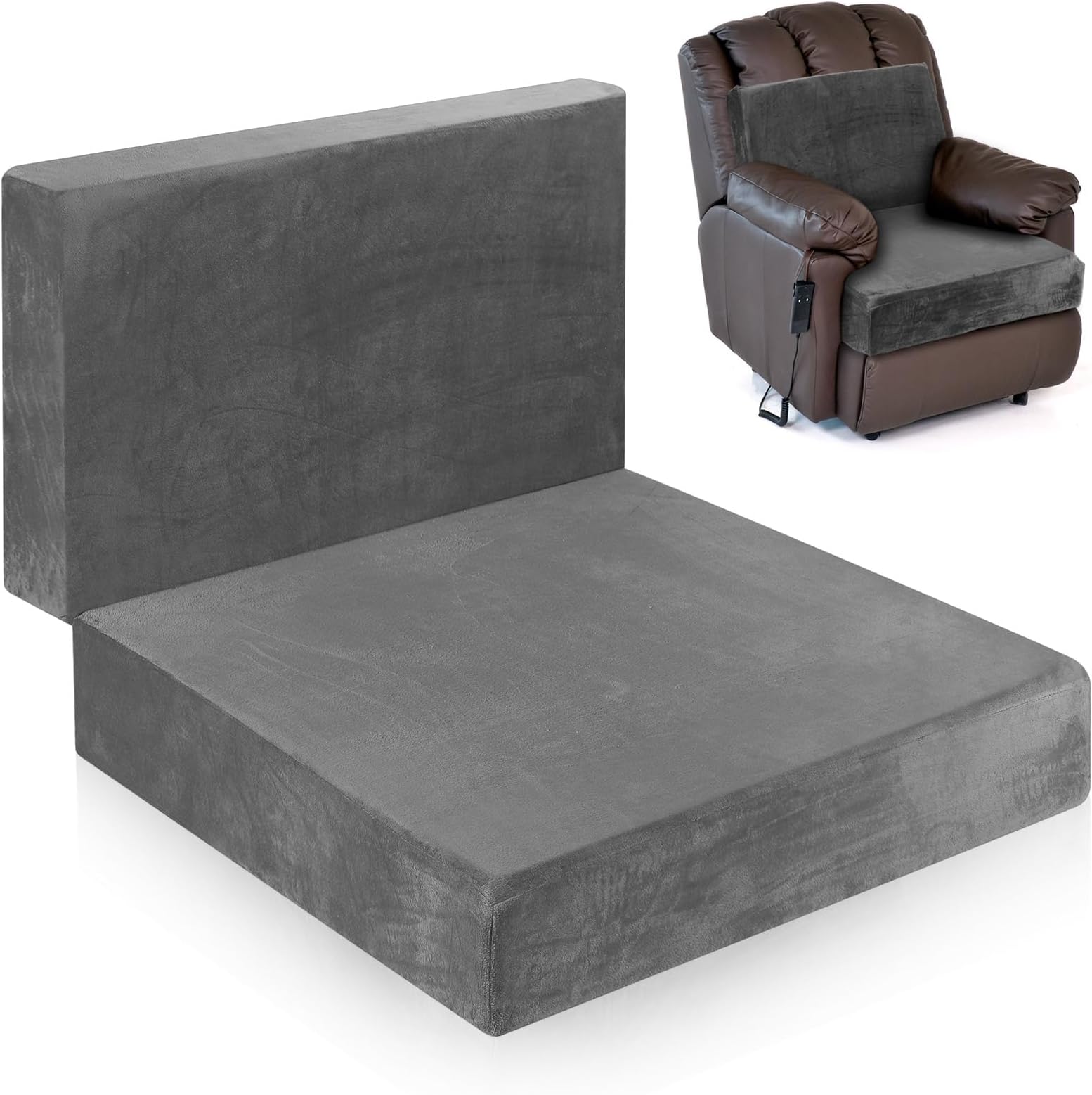 Menkxi Memory Foam Recliner Cushion for Elderly with