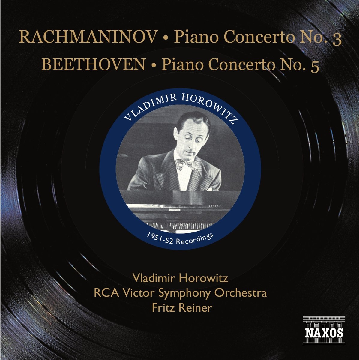 Vladimir Horowitz plays Beethoven - Piano Concerto No 5; Rachmaninov - Piano Concerto No 3