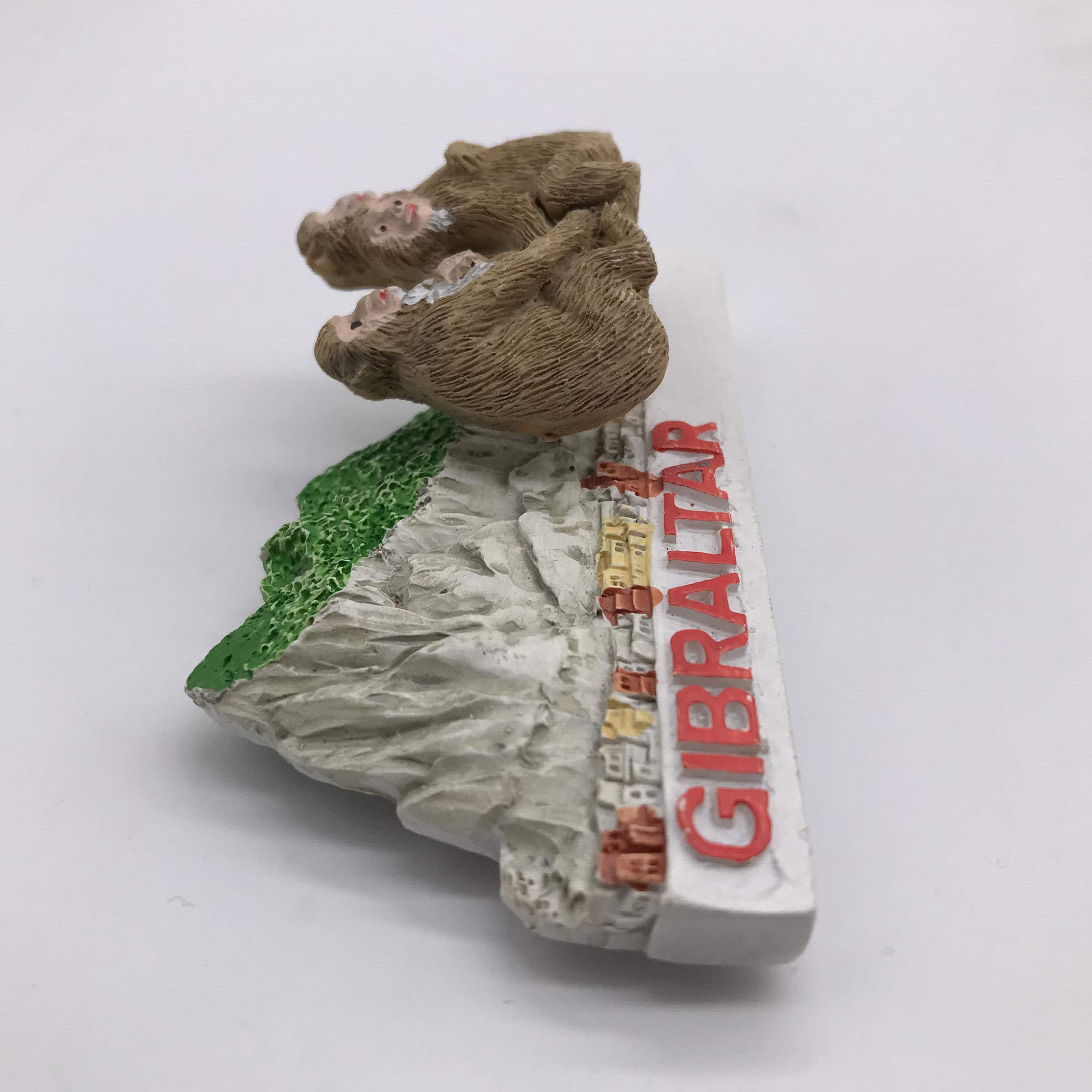 Magnete Frigo 3D Gibilterra - Souvenir Di Viaggio In Resina Fatto A Mano, Calamita Per Decorazione Casa E Cucina, Regalo Originale