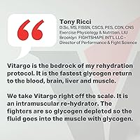 Vista 3 de Vitargo Polvo de Carbohidratos Alimenta el Glucógeno Muscular 2 Veces Más Rápido 1 Libra Sin Sabor Polvo Pre y Post Entrenamiento