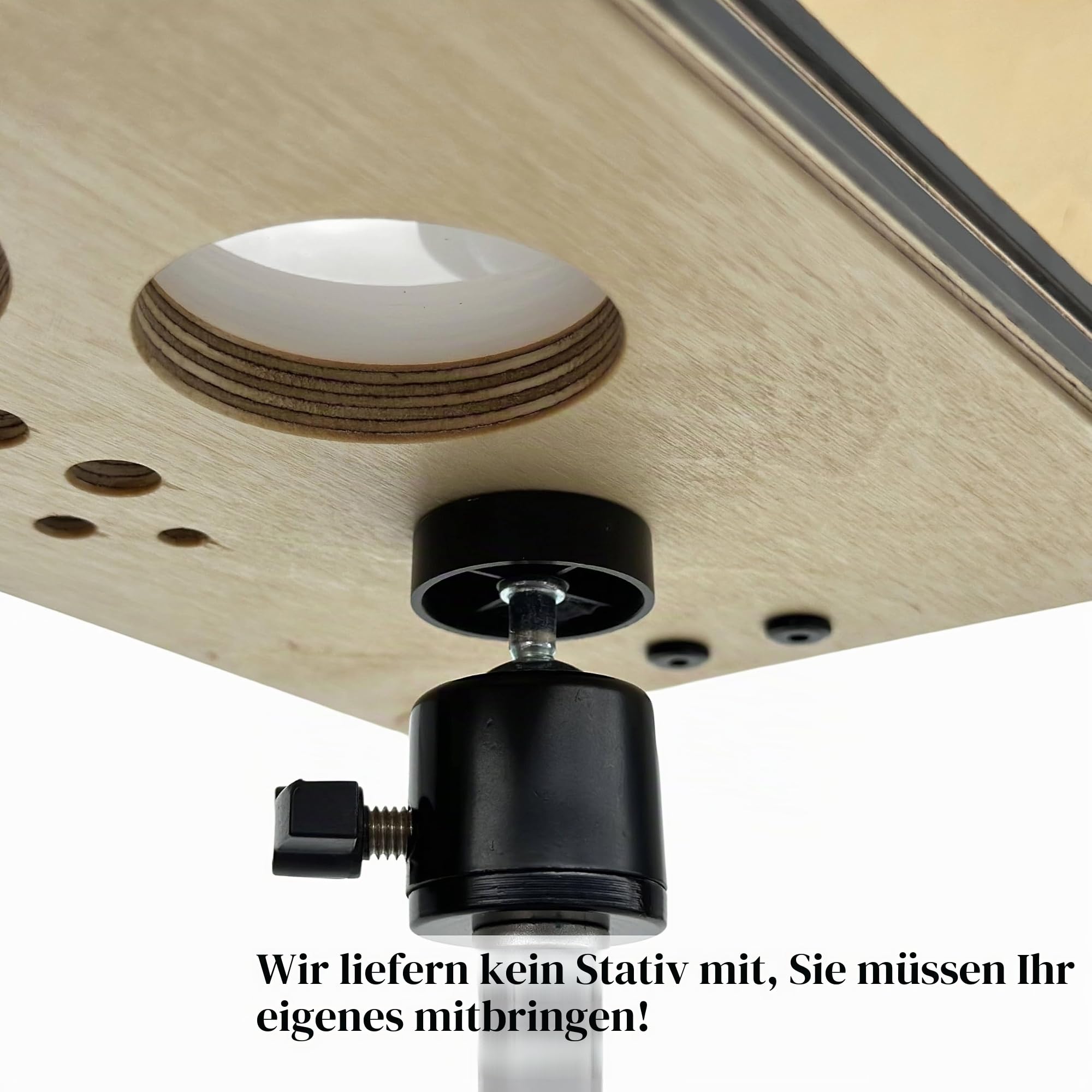 Tragbare Staffelei für Plein Air Painting Pochade Box mit glatter Oberfläche, verstellbare Holz-Tischstaffelei für Künstler, Studenten