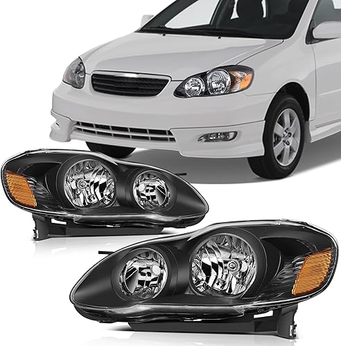 Miniatura 32 de SCITOO Faros delanteros para Jeep Grand Cherokee 1999-2004, carcasa cromada, reflector ámbar, lente transparente, lado del conductor y del pasajero