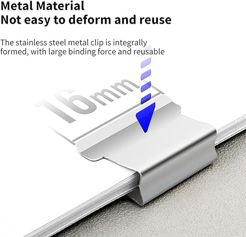 Miniatura 5 de Grapadora con grapas mini juego para escritorio, extraíble con 108 grapas reutilizables, pequeña y bonita oficina, escuela, suministros