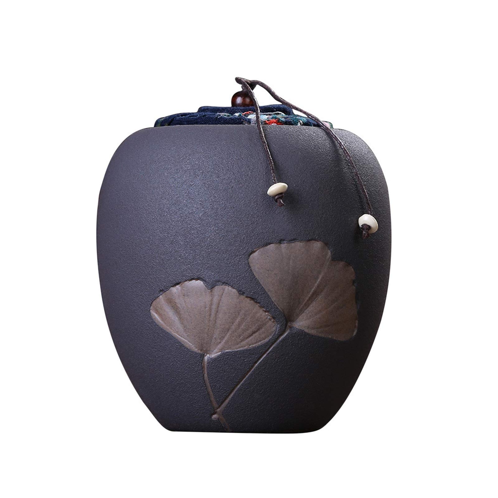 FZYOZZDPASL Ceramic Tea Canister Creative Tea Caddy Ceramic Home Decoration for Coffee, Spices