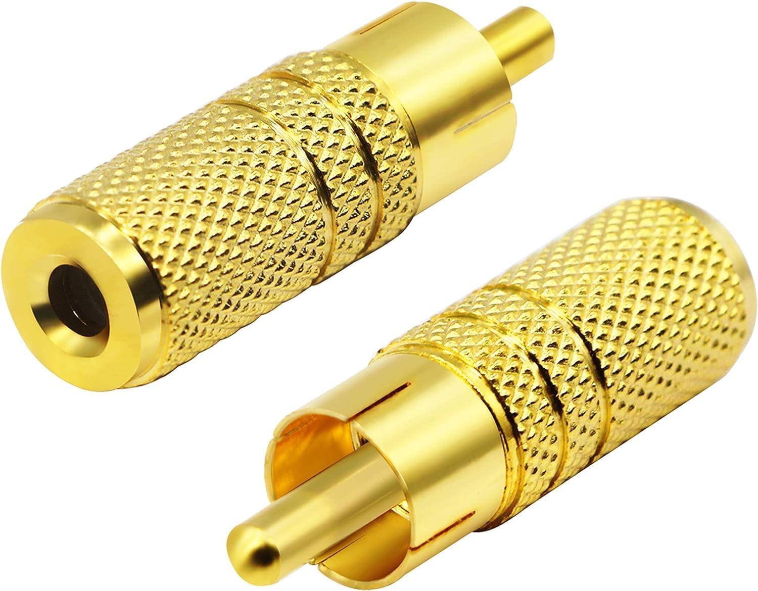 ZdyCGTime 3,5-mm-Stereo-TRRS-Audioadapterkabel - 2 Stück, 30 Cm, Schraubklemme Auf 4-polig
