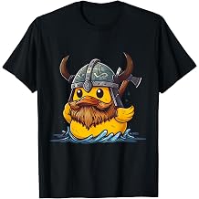 Rubber Duck Viking Duck Viking Helmet Vikings Rubber Duckie T-Shirt
