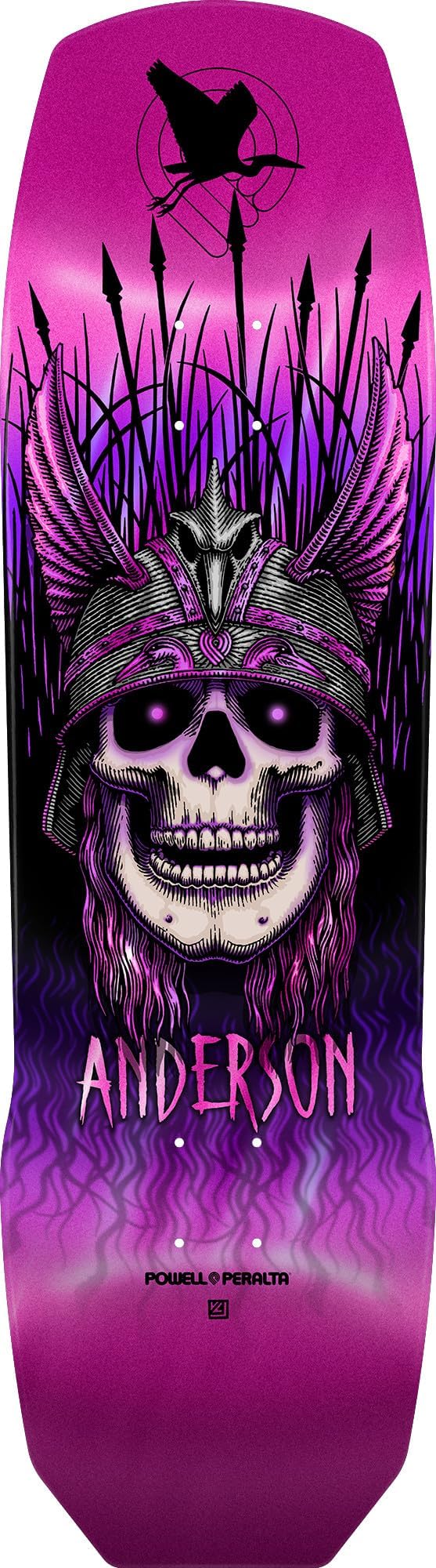 Pro Andy Anderson Heron 7-Ply Maple Skateboard Decks