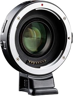 محول معزز للتقليل البؤري ايه اف- ايه التركيز التلقائي 0.71x لحامل تثبيت عدسات كانون ايه اف إلى كاميرا سوني ايهa9 a7m3 a7r3 a7r2 a7s2 a7s a6500 a6300 من فيلتروكس