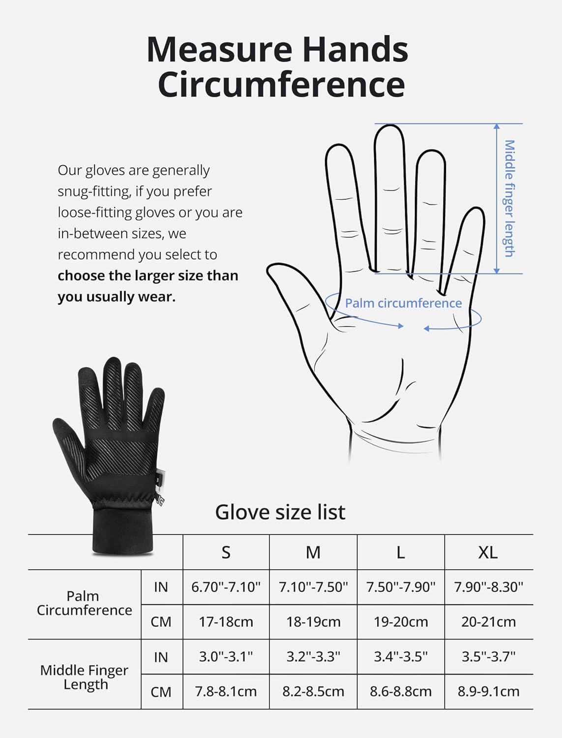 AKASO Winter Running Bike Cycling Gloves for Men & Women : Sports & Outdoors