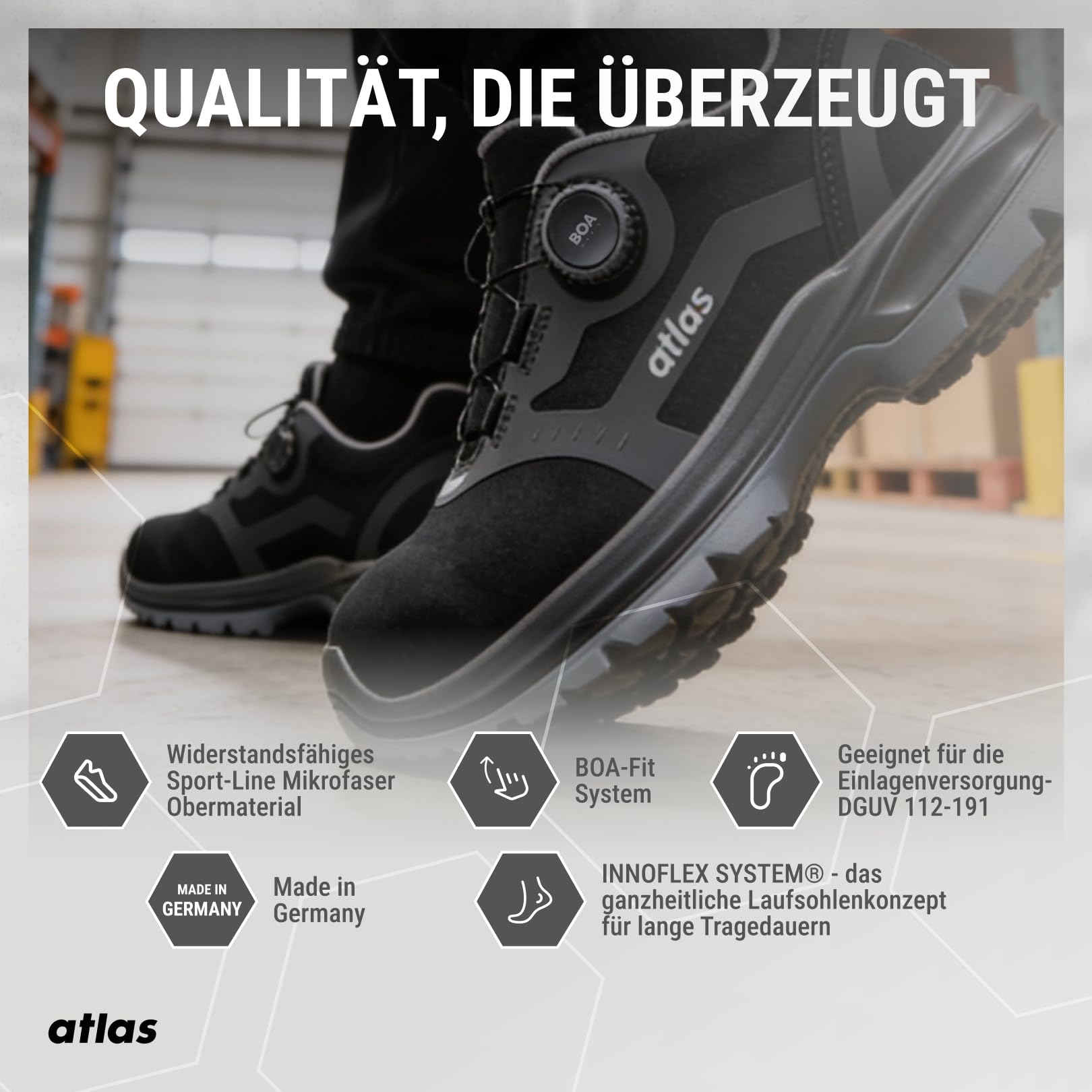 Atlas Scarpa flash 6405 BOA XP S3
