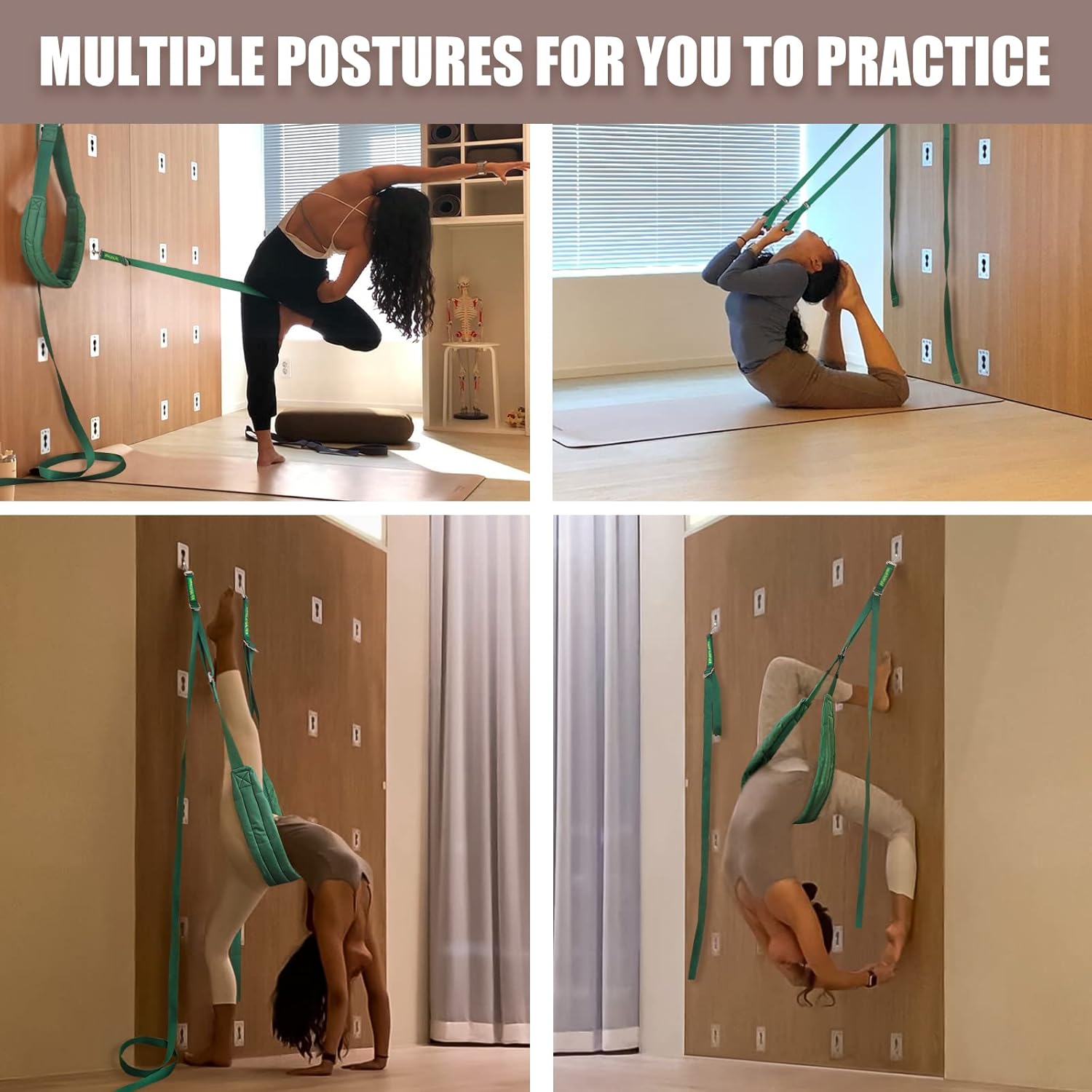 Spring Socket Wall Plate - Ultimate DIY Yoga Rehab Accessory for Home Panels