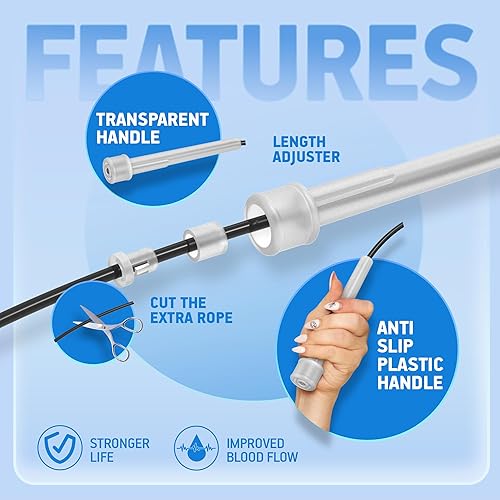 Miniatura 4 de Cuerda de saltar ajustable