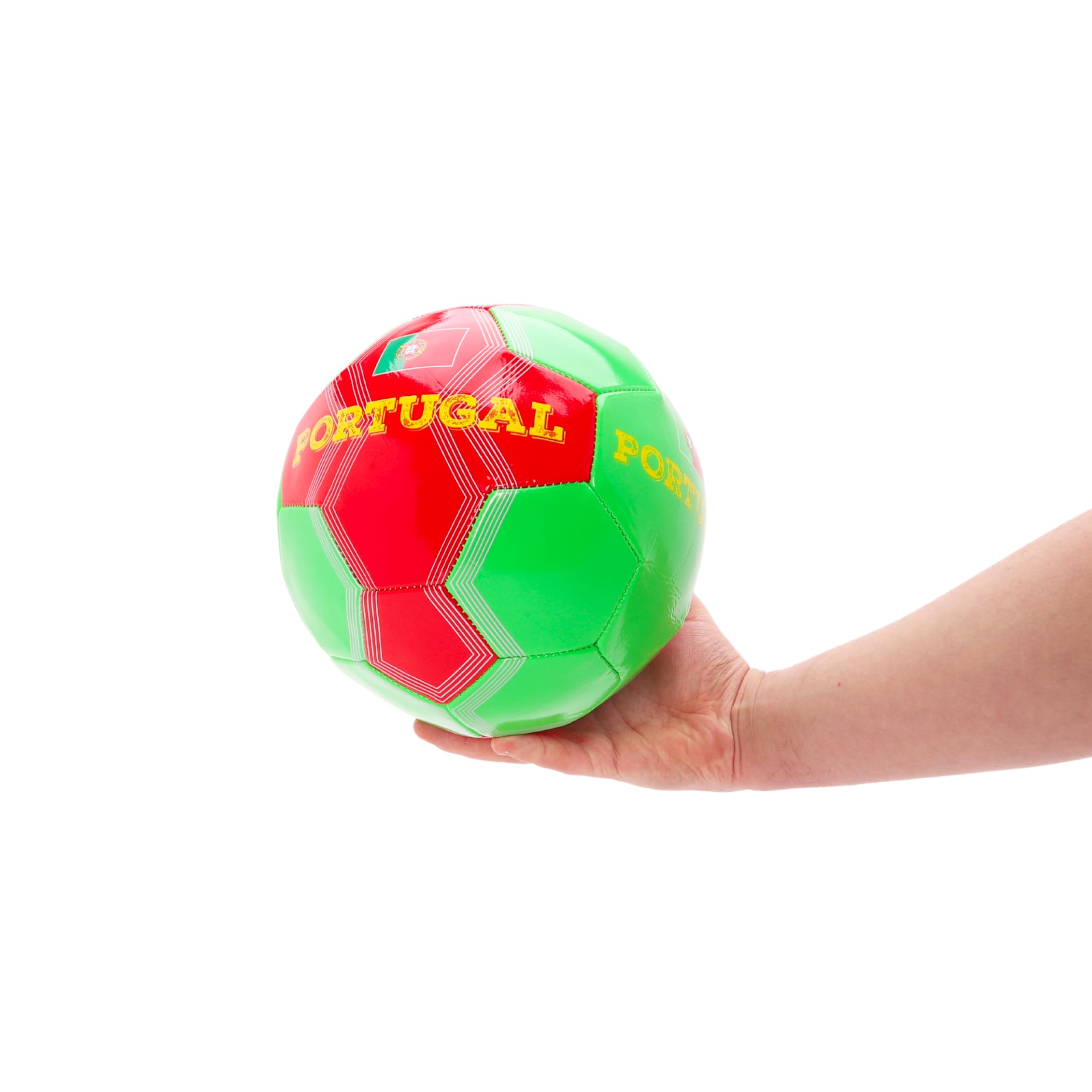 Toyland® Portugal Country Themed Football (8lbs/Size 5) - Euros & World Cup - Outdoor Toys - 14 Styles Available - (Portugal) - Image 4