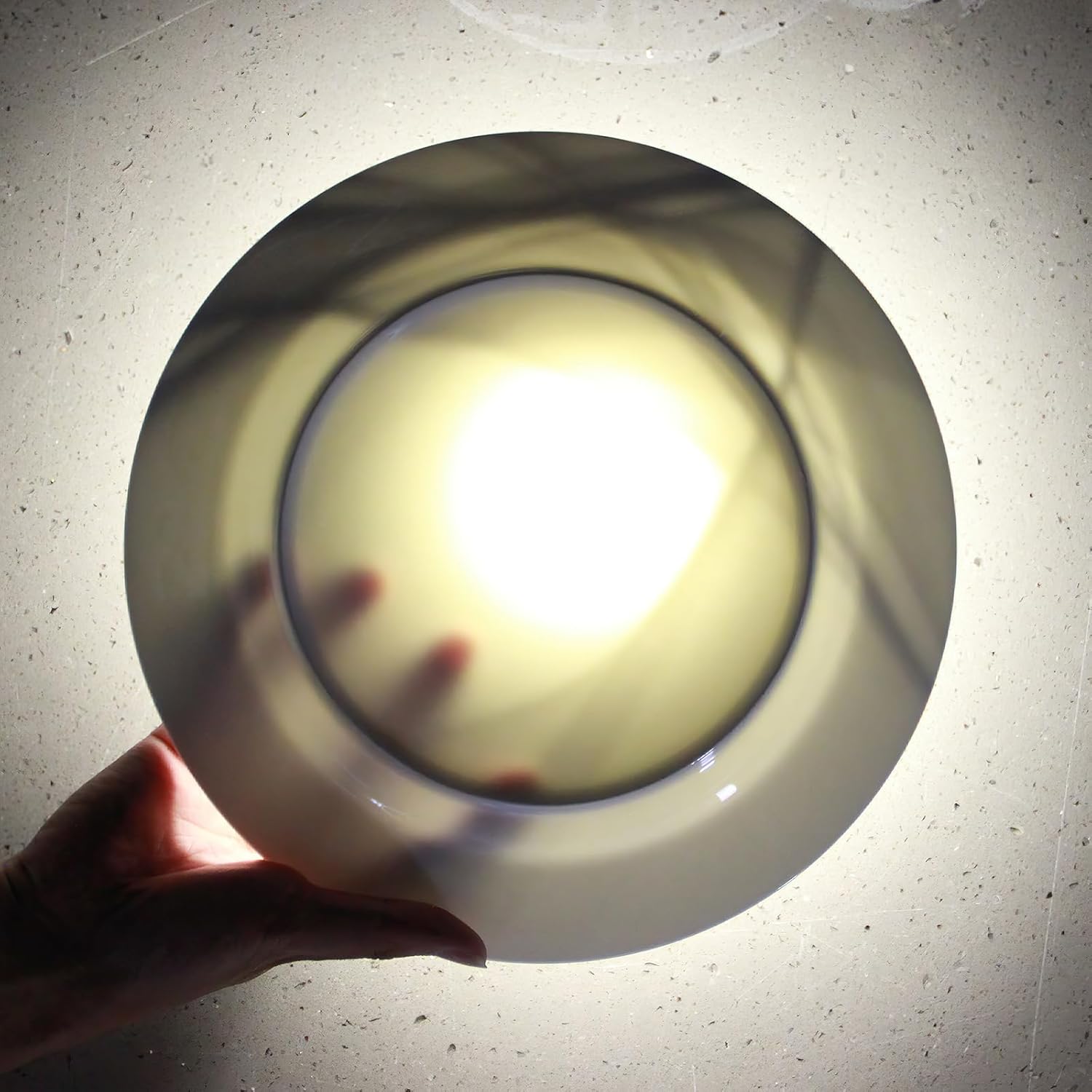 IQCWOOD Ceramic Dinner Plates Set of 6, 10.5 inch Dish Set Microwave, Oven and Dishwasher Safe, Scratch Resistant, Kitchen Porcelain Serving Dishes, White Dinner Plates Restaurant Dishes