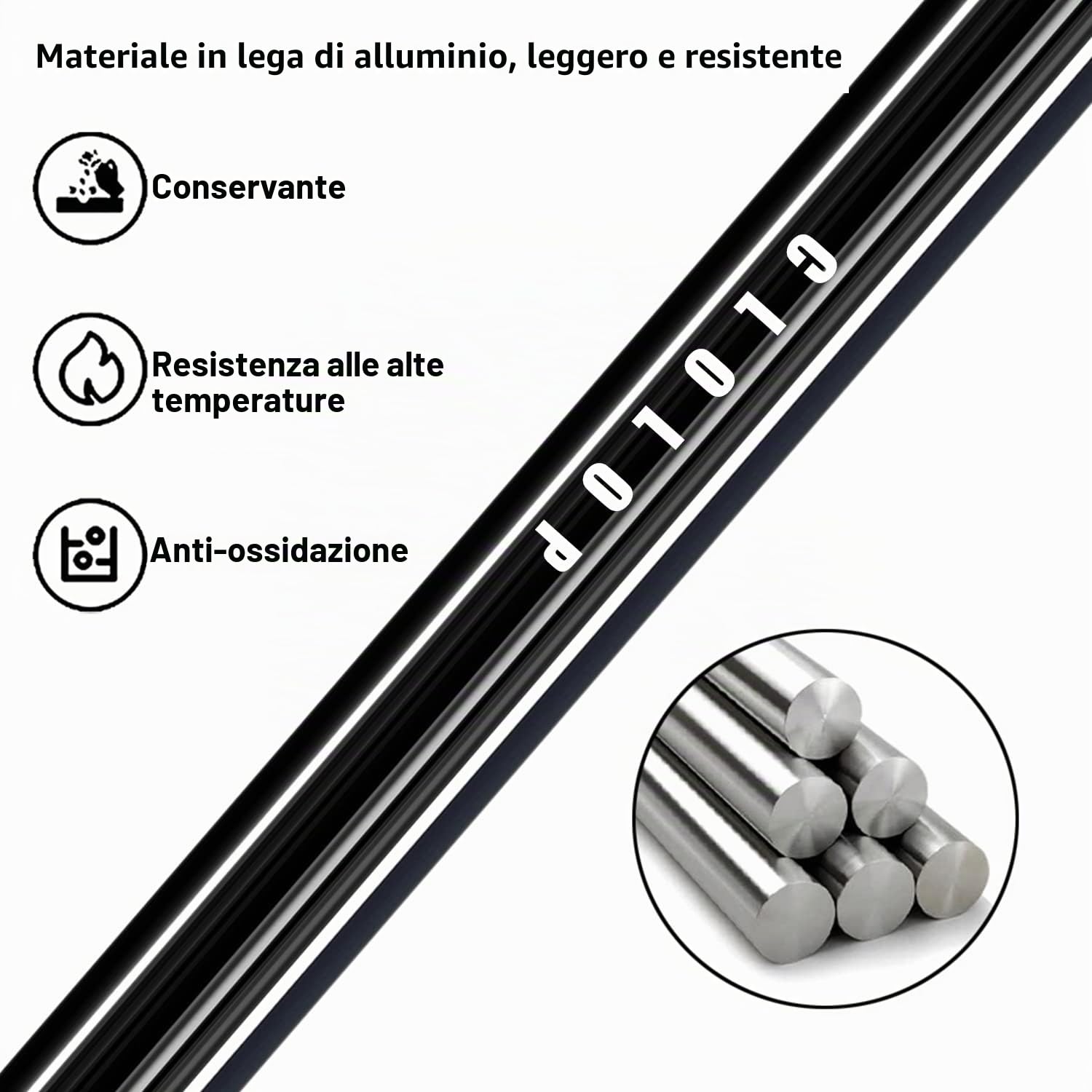 CLOLOP Pompa per Bicicletta con Manometro per Presta e Schrader MTB Bici da Corsa