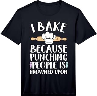 Funny Baking Design for Men Women Pastry Chef Baking Baker Performance T-Shirt