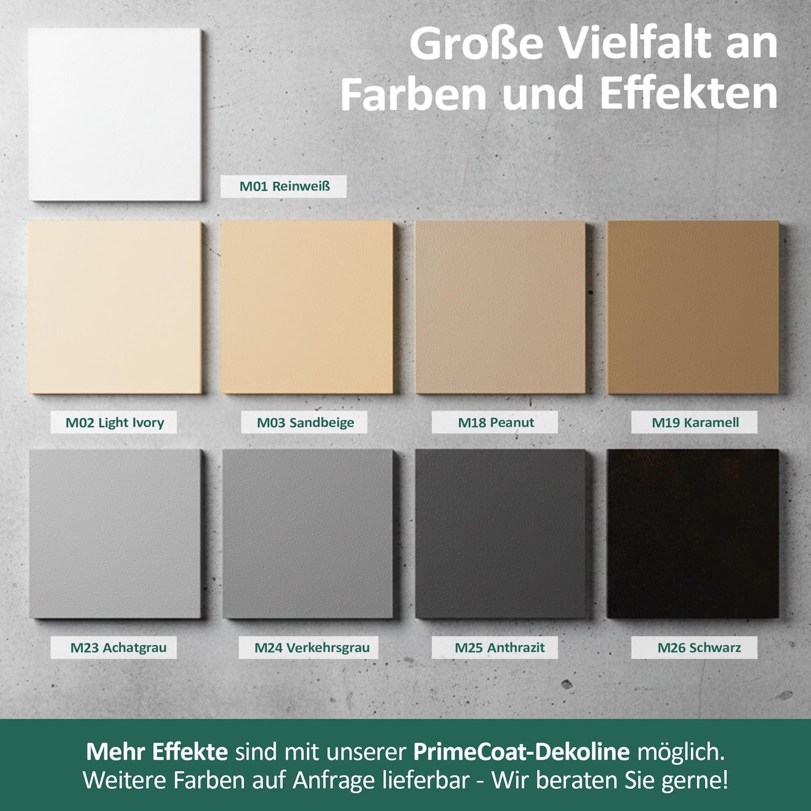 DSM PrimeCoat akrylowa wykładzina szpachlowa masa szpachlowa do bezspoinowego prysznica i łazienki – zestaw na ok. 4-5 m², M24 szary drogowy, wraz z mieszanką strukturalną Easy Fine – na ścianę