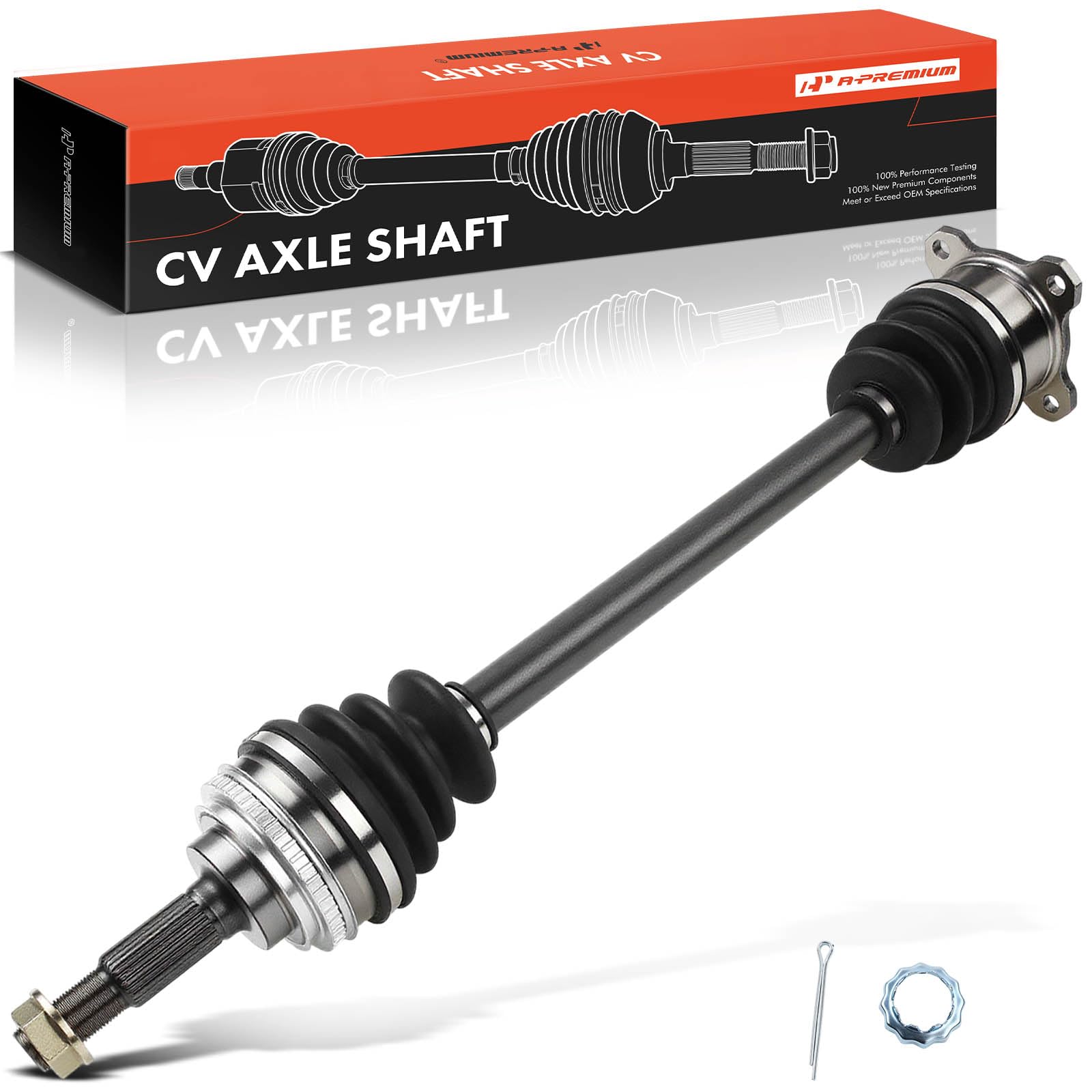 A-Premium CV Axle Shaft Assembly Compatible with Toyota RAV4 2001-2005, 2.0L 2.4L GAS, AWD Only, Rear Left Driver Side, Replace# 4234012052,
