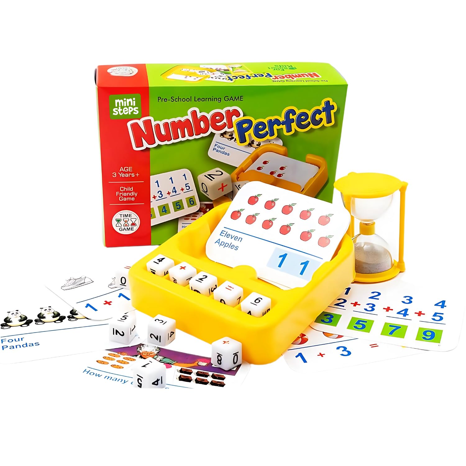 Mini Steps Number Learning Flash Card Game – 2-in-1 Preschool Educational Toy for Kids, Boys & Girls (Ages 3-8)-image-9