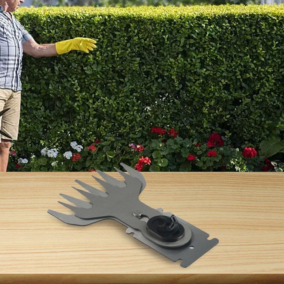 1pc 4in Replacement Spare Parts Shearing Shrub Bush Trimmer Blade/Fit for Worx WG801