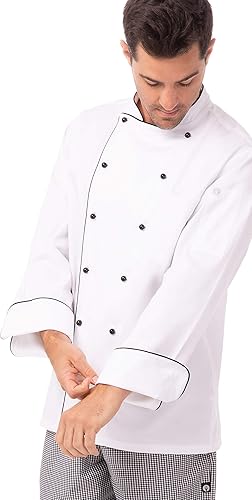 Miniatura 5 de Chef Works Newport Executive Chef Abrigo para hombre