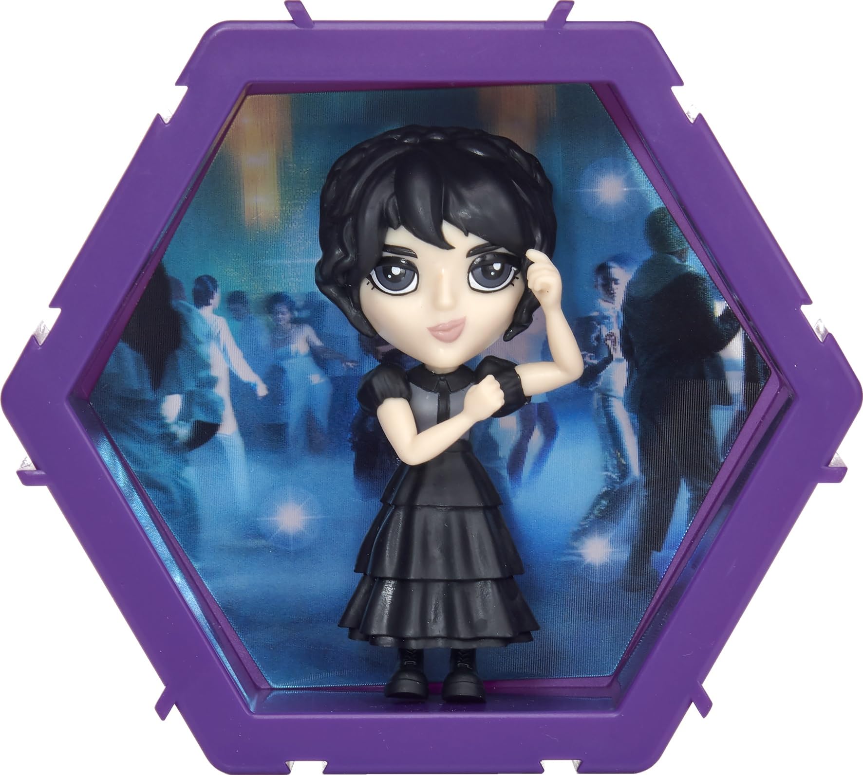 Figurine Mercredi 4D - Wednesday - Danse - Gamme WEDNESDAY - Pour Fille de 3 ans et plus, Purple, Small - Image 2