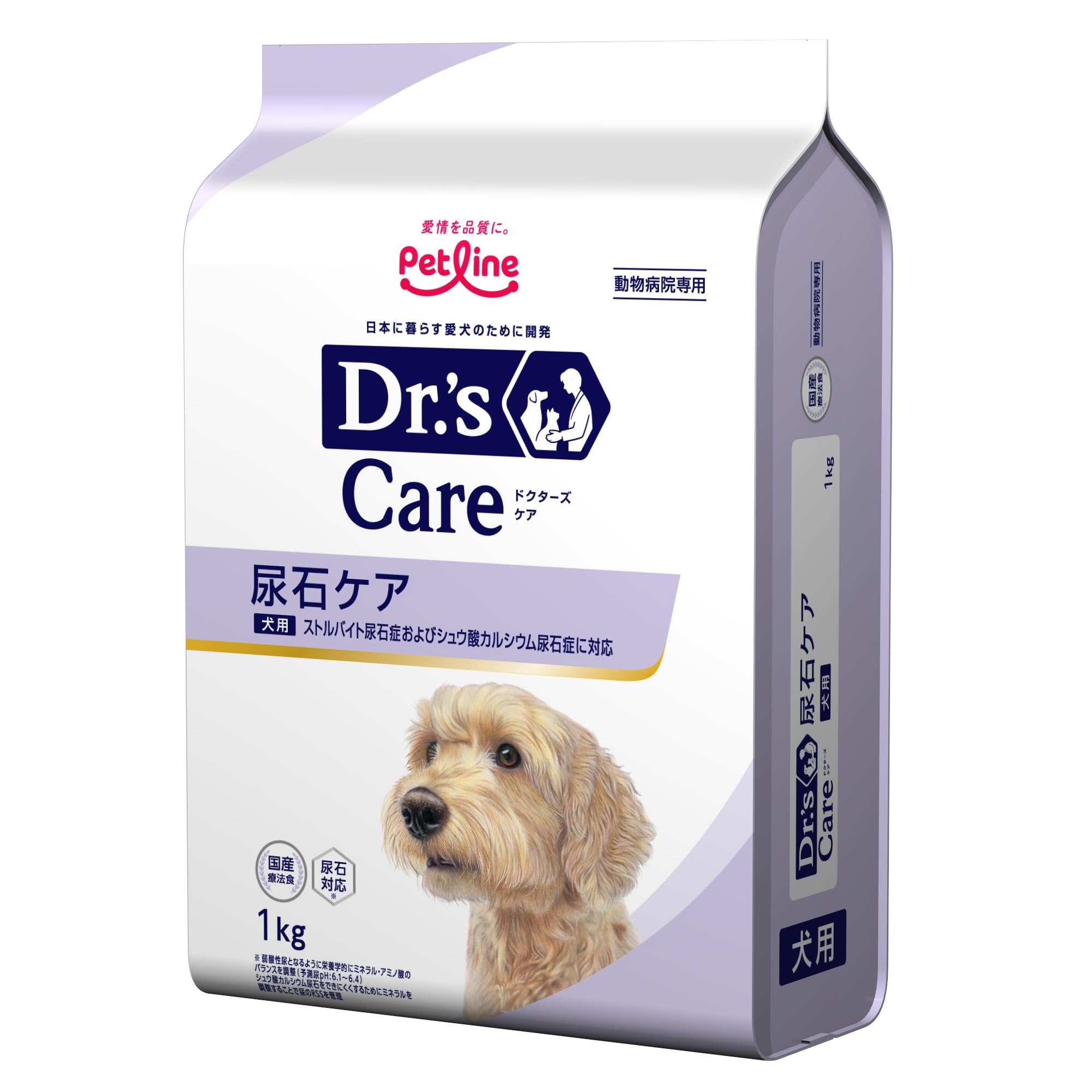 【賞味期限:2027/1】国産療法食　ドクターズケア犬用尿石ケア 1kg×8袋 Amazon.co.jp: ドクターズケア 犬用尿石ケア 1kg : ペット用品