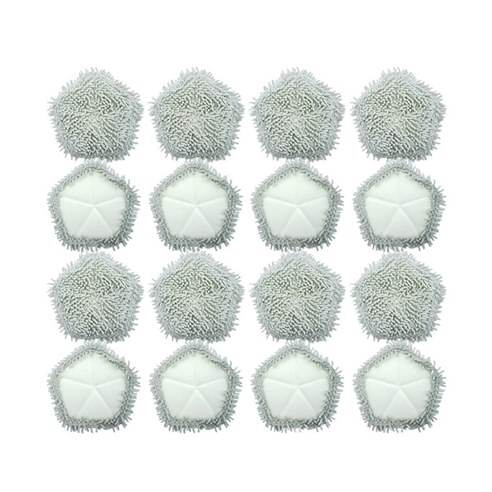 MHXJAIFXC Robot Vacuum Mop Cloth Self-Cleaning Spare Parts, Compatible For Dreame Bot W10, W10 Pro(16 PCS)