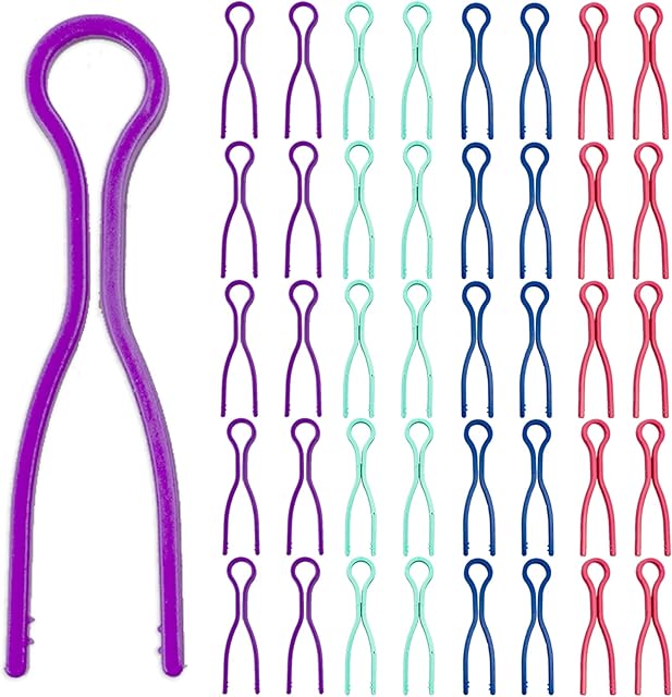 Bobbin Thread Holders, Bobbin Holder Clips,Sewing Bobbin Machine Accessories Thread Buddies Clamps for Thread Spools Organizing(40pcs)