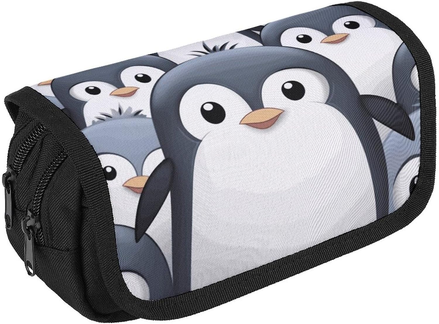 Cute Penguin Pencil Case Big Capacity Pencil Pouch