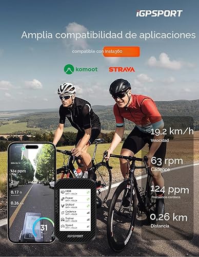 Miniatura 8 de iGPSPORT BSC300 bicicleta ordenador, navegación fuera de línea del mapa fuera de curso advertencia 8GB Bluetooth ANT+GPS inalámbrico ciclismo