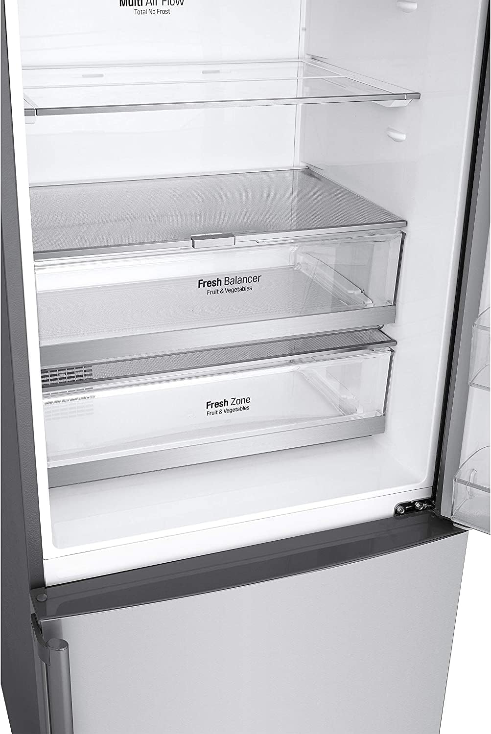 LG GBB567PZCMB Frigorifero Combinato Total No Frost, 462L, Larghezza 70cm, Wi-Fi, Door Linear Cooling, Cassetto Fresh Balancer, Display esterno, Compressore Smart Inverter, Smart Diagnosis, Inox LG GBB567PZCMB Frigorifero Combinato Total No Frost, 462L, Larghezza 70cm, Wi-Fi, Door Linear Cooling, Cassetto Fresh Balancer, Display esterno, Compressore Smart Inverter, Smart Diagnosis, Inox