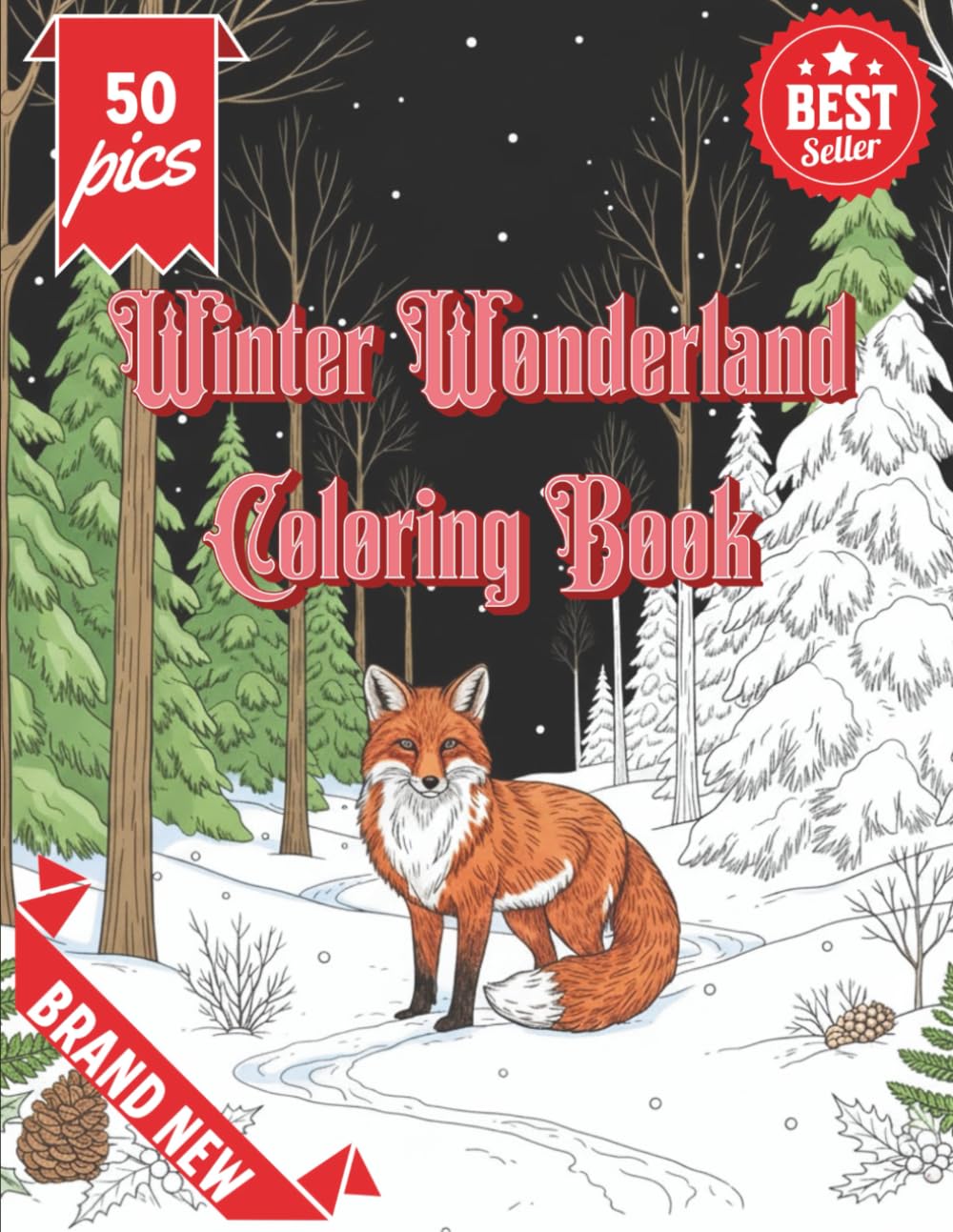 Winter Wonderland Coloring book