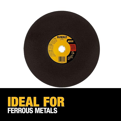 Miniatura 3 de Dewalt Accessories DW8001 Rueda para sierra, de metal, de 14 pulgadas.