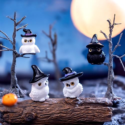 Miniatura 51 de 17 figuras miniatura de Navidad de resina para ocultar Papá Noel, muñeco de nieve, pingüino, reno, árbol de Navidad para mesa de jardín, globo