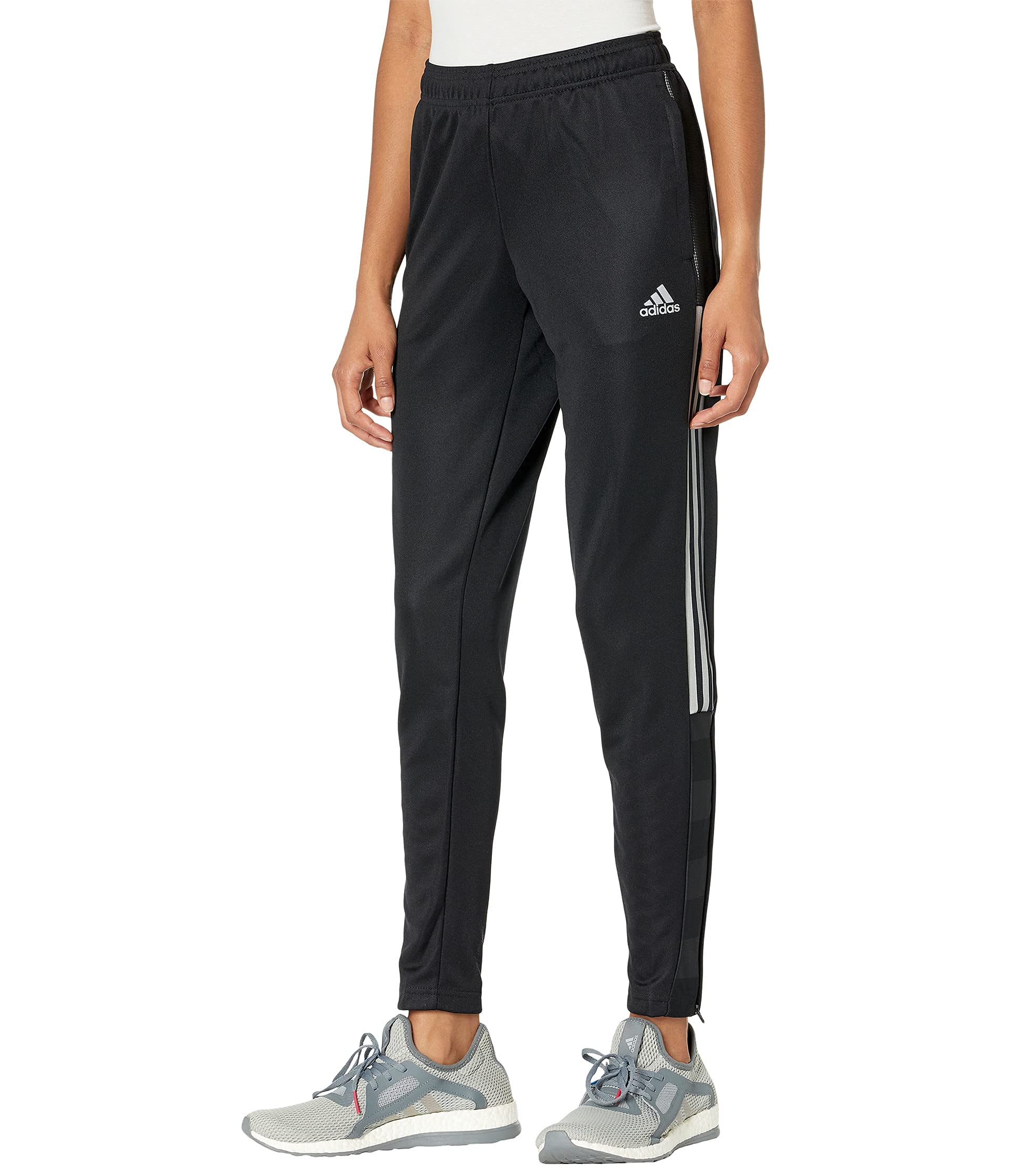 adidas Women's Standard Tiro Reflective Track Pant, Black, Small :  Amazon.sg: Fashion