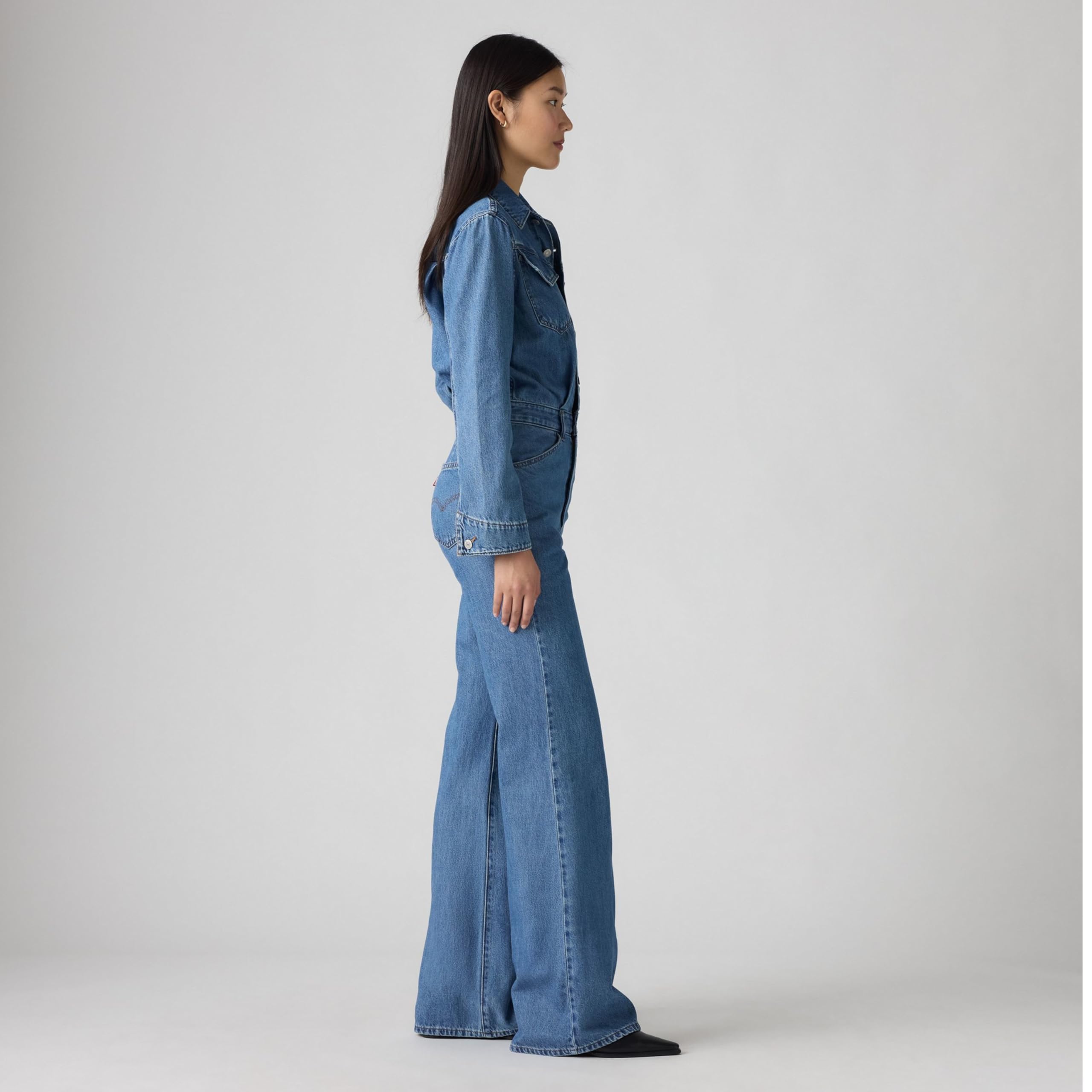 Levi's Western Jumpsuit Robe décontractée Femme (lot de 1)