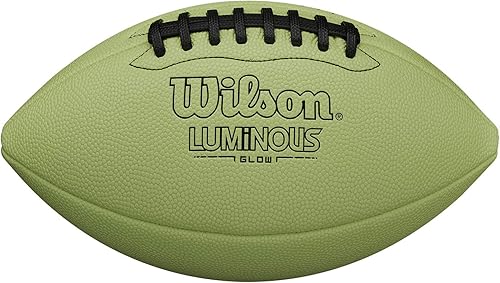 Wilson Luminous Glow - Fútbol de fútbol, tamaño junior, color verde